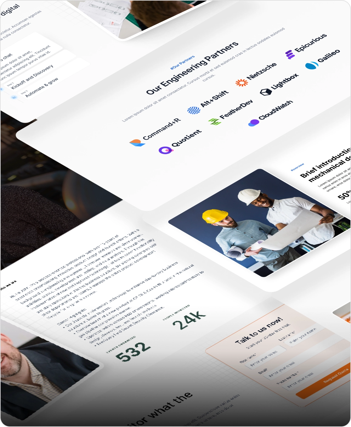 Aeroforged Website showcase